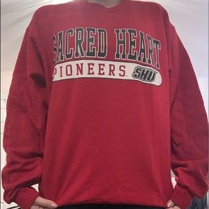 Sacred Heart University crew neck sweatshirt